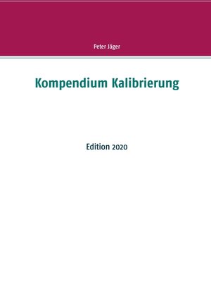 cover image of Kompendium Kalibrierung